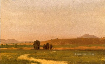 ネブラスカ州平原のアルバート・ビアシュタットの風景川 Oil Paintings